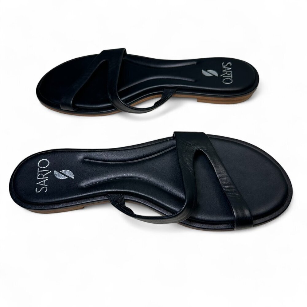 SARTO Women's Black Gwyneth Slide Sandals, Size 8.5 M, NWOB - Picture 10 of 12